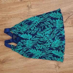 Flowy tropical top